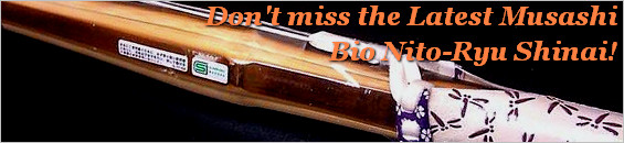 New KendoStyle Bio-Treated Nito-Ryu Shinai "武藏"Arrival!