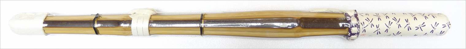 MUSASHI Bio-treated Nito-Ryu Shinai (Shoto, Oval Grip)