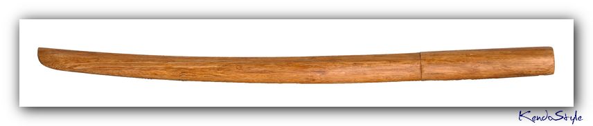 Red Oak Bokuto (56cm Kodachi) - Click Image to Close