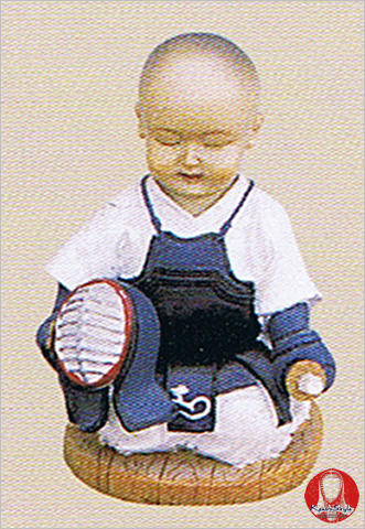 Kendo Figure Child Kenshi - Click Image to Close